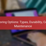 Flooring Options: Types, Durability, Cost, Maintenance