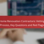 Home Renovation Contractors: Vetting Process, Key Questions and Red Flags