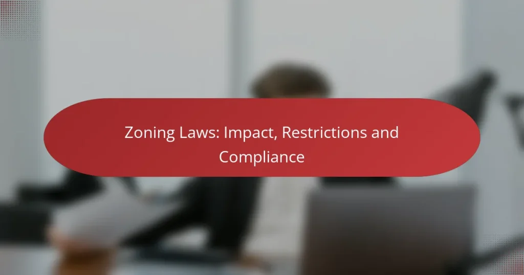 Leyes de Zonificación: Impacto, Restricciones y Cumplimiento